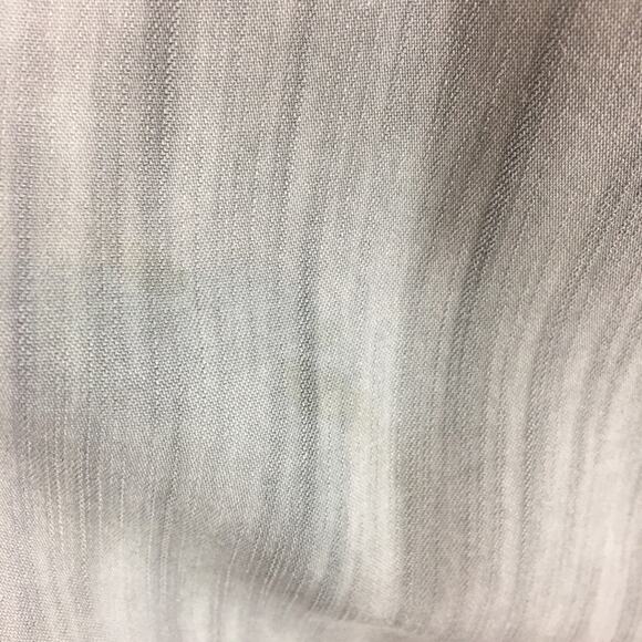 Soft Surroundings Gray Chambray Short Sleeve Button Dwon XS - Picture 4 of 8